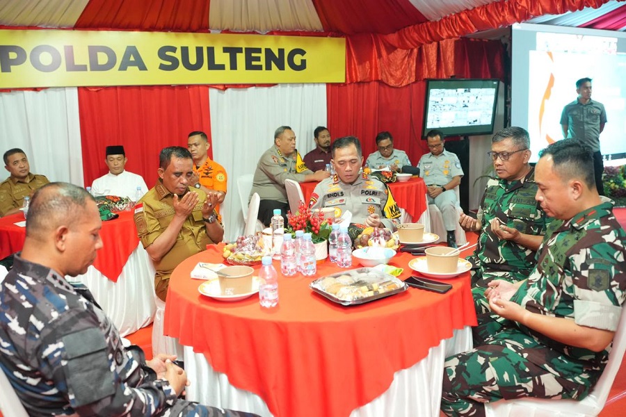 Gubernur dan Kapolda Sulteng Tinjau Lokasi Operasi Lilin, Pastikan Keamanan Malam Pergantian Tahun