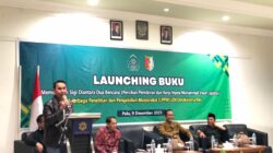 Launching Buku Membangun Sigi di Antara Dua Bencana, Mengulas Satu Dekade Kepemimpinan Irwan Lapatta