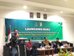 Launching Buku Membangun Sigi di Antara Dua Bencana, Mengulas Satu Dekade Kepemimpinan Irwan Lapatta