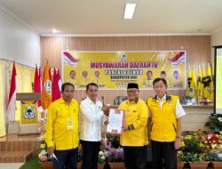 Irwan Lapatta Mundur dari Bursa Calon Ketua Golkar Sigi pada Musda IV