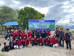 Mahasiswa Teknik Lingkungan Untad Tanam 3.000 Bibit Mangrove di Teluk Palu