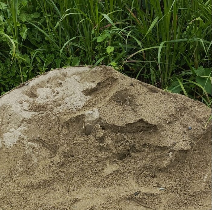 Material Pasir Proyek DI Binontoan Tolitoli Diduga Bercampur Lumpur