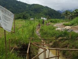 Mega Proyek Irigasi di Binontoan Tolitoli Diduga Gunakan Material Ilegal