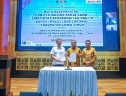 PT Vale dan Pemkab Luwu Timur Teken MoU Normalisasi Sungai Malili untuk Mitigasi Bencana