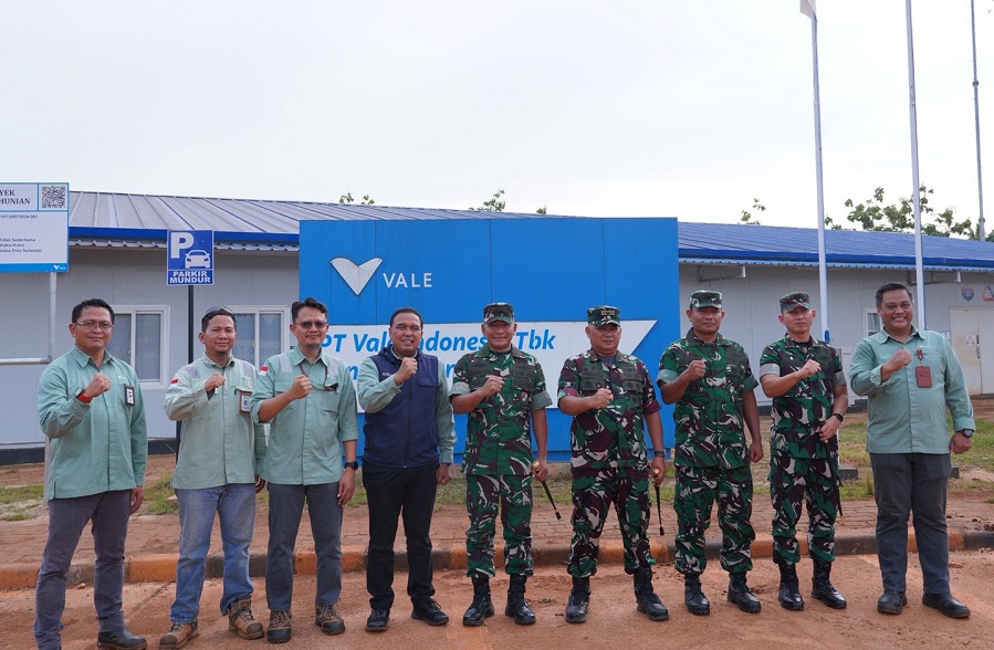 Pangdam XIV/Hasanuddin Tinjau Proyek Strategis Nasional PT Vale di Pomalaa