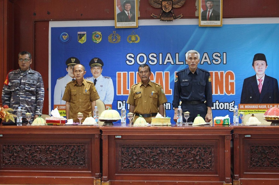 Pemkab Parimo Sosialisasikan Ilegal Fisihing, Dorong Penguatan Pengawasan Laut