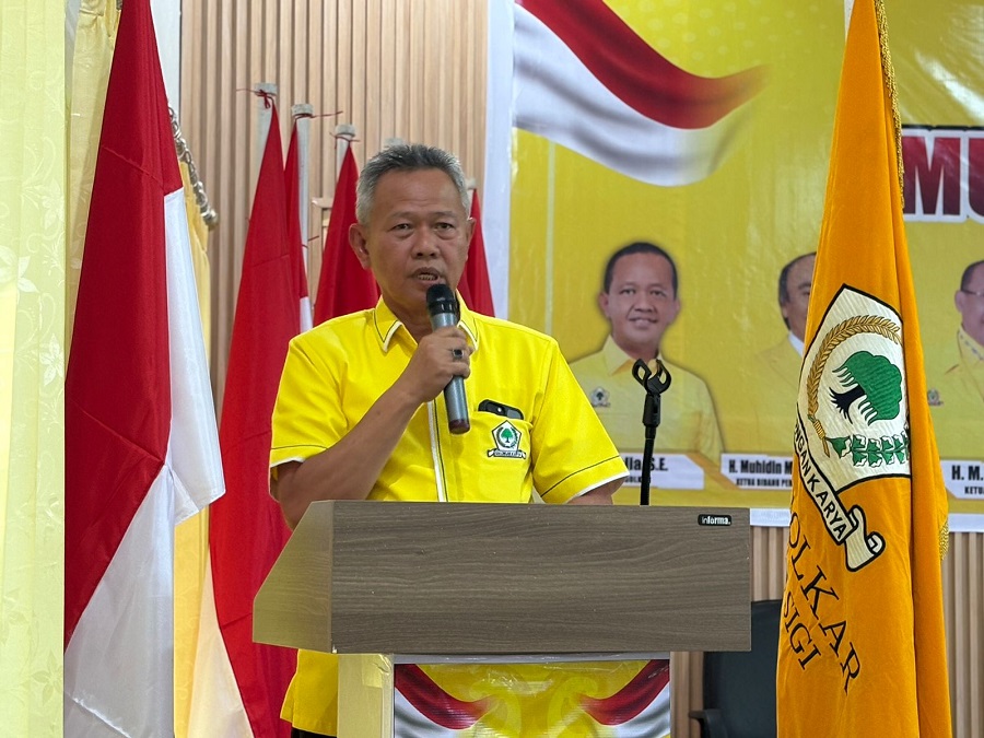 Rizal Intjenae Terpilih Aklamasi Pimpin Golkar Sigi