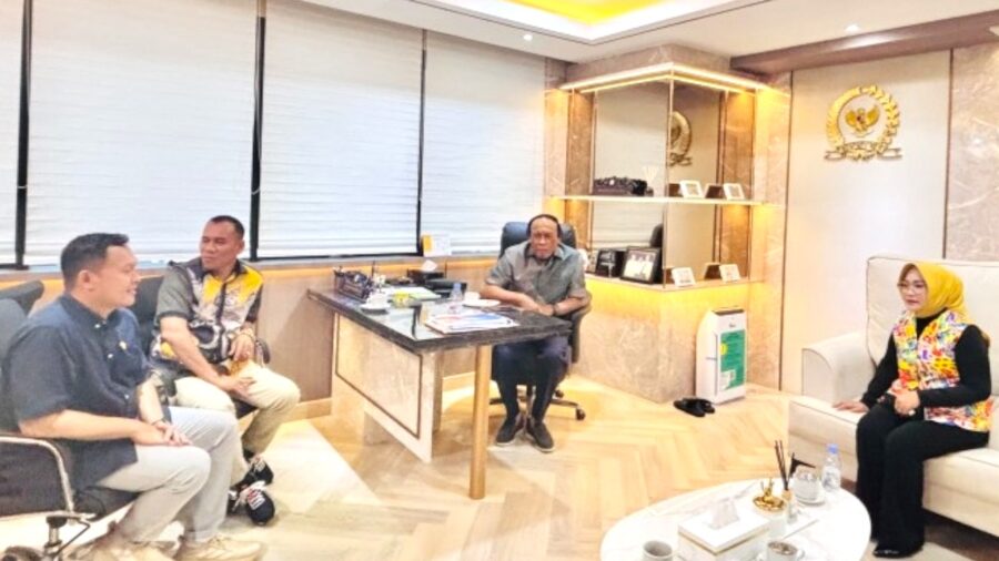 bertemu muhidin di dpr ri wabup morowali bahas pembangunan daerah