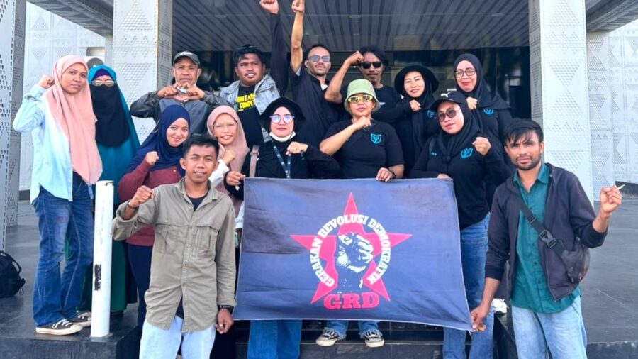 hut morowali ke 26 grd rayakan dengan cara unik unjuk rasa