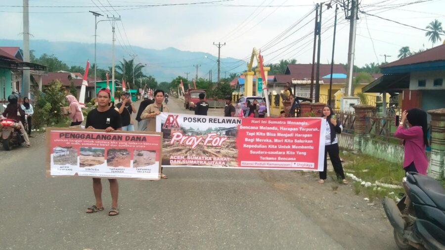peduli bencana sumatera apik morowali aksi galang bantuan