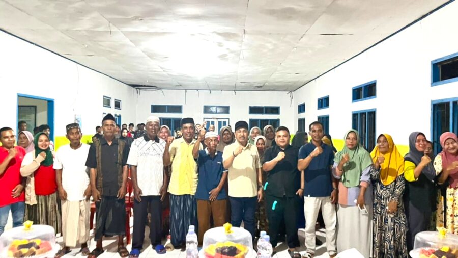 reses di desa sainoa morowali ahmad hakim perjuangkan kembali festival budaya bajo