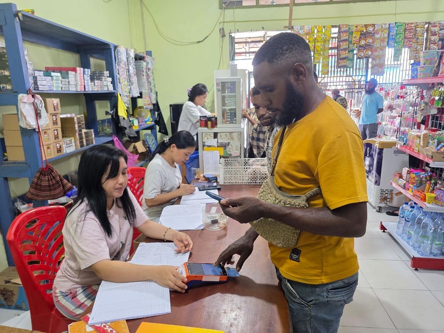 BRILink Agen Waisun Jadi Tumpuan Warga di Papua Pegunungan