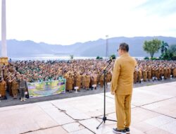 Bupati Delis Pimpin Apel Pedana 2026, Tekankan ASN Morut Pandai Bersyukur