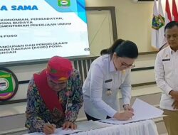 Bupati Poso dan Kemen PUPR Teken Perjanjian Kerja Sama Pembangunan RSUD Baru Rp199 M