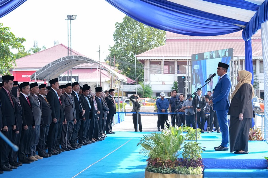 Gubernur Sulteng Melantik 389 Pejabat: Tak Ada Jabatan Air Mata