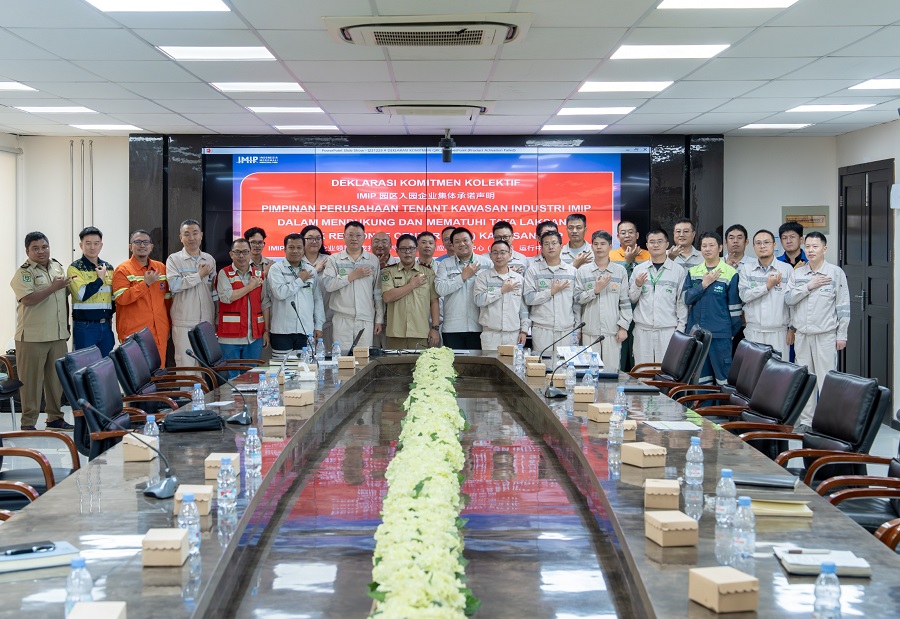 IMIP Deklarasi QRC, Tingkatkan Penanganan K3