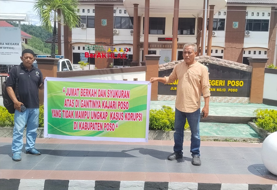 LSM Syukuran Kajari Poso Mutasi: Stop Kirim Kajari Tak Produktif