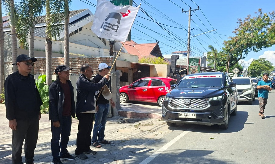 PSI Sulawesi Tengah Berangkatkan 450 Peserta Hadiri Rakernas di Makassar