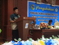 Pengurus Komda Lansia Parimo Dikukuhkan, Wabup: Teladan bagi Generasi Penerus