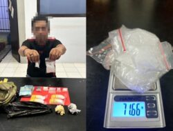 Polisi Amankan 71 Gram Sabu dari Oknum PNS di Touna