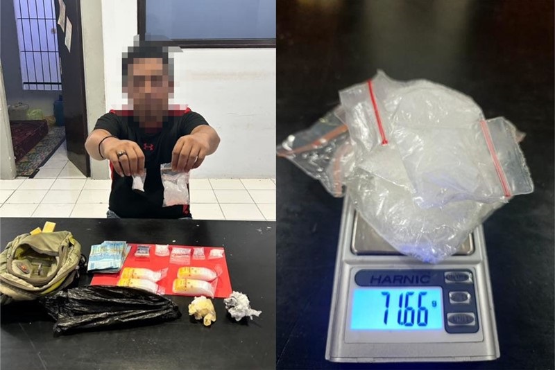 Polisi Amankan 71 Gram Sabu dari Oknum PNS di Touna