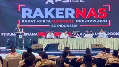 Rakernas di Makassar Kukuhkan PSI Rumah Bersama