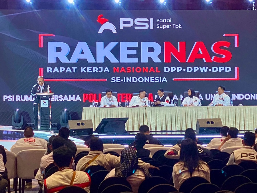 Rakernas di Makassar Kukuhkan PSI Rumah Bersama