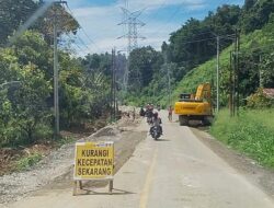 Rawan Lakalantas di Proyek Jalan Tagolu-Tentena, Puluhan Lubang Patching Belum Ditutup