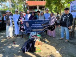 Senator Andhika Amir Bantu Warga Terdampak Banjir Wani Donggala