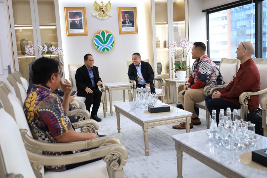 Temui Menteri KLH, Wali Kota Palu Lobi Dukungan Kebijakan Pengelolaan Sampah Perkotaan