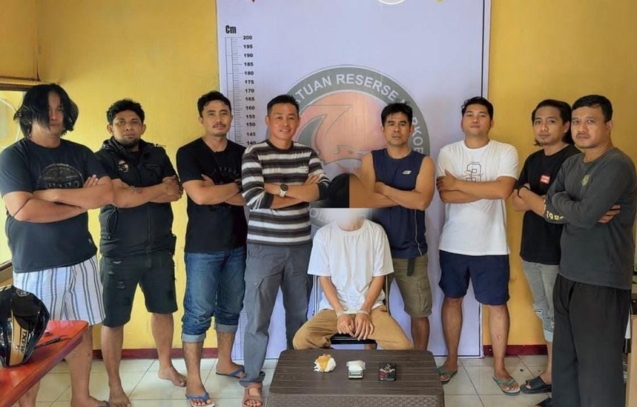 Terduga Bandar Sabu di Luwuk Jaringan Palu Dibekuk Polres Banggai