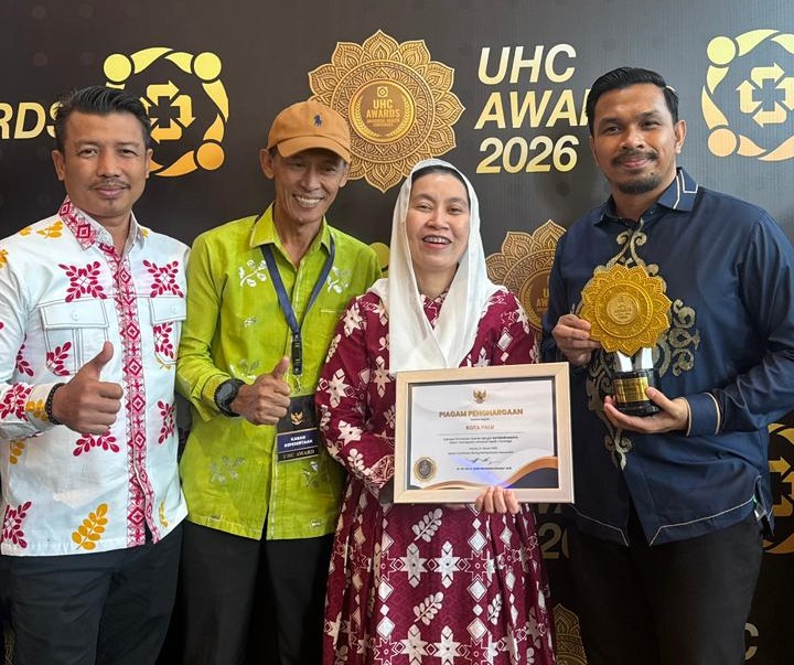UHC Award 2026, Kota Palu Raih Penghargaan Kategori Madya