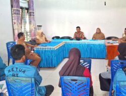 Pemerintah Desa Harapan Jaya Morowali Rapat Bahas Pengurangan Penerima BLT Dana Desa