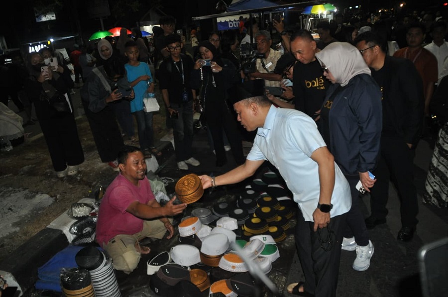 400 Tenan UMKM Ramaikan Malam Ramadan Akhir Pekan di Kawasan CFD Palu