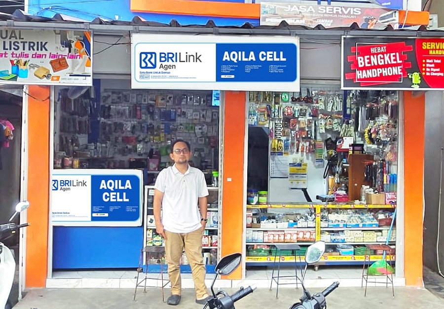 BRILink Agen Ohim Sukses Bangun Jejaring Usaha Mikro dan Berdayakan Warga