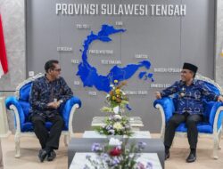 Kepala BPS Sulteng Audiensi ke Gubernur Anwar Hafid, Bahas Penguatan Penggunaan Data Statistik