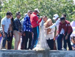 Panen Perdana Udang Vannamei di Taipa, Wagub Reny Apresiasi Gercep Kepala DKP Sulteng