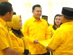 Golkar Morowali Terima SK Kepengurusan dalam Konsolidasi Partai di Palu