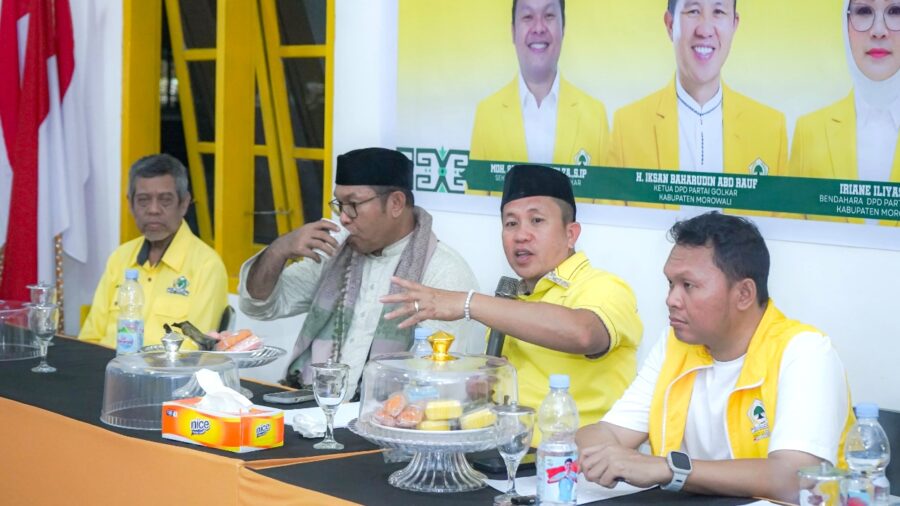 persiapan konsolidasi golkar morowali iksan warna saya sudah jelas tugas saya besarkan partai