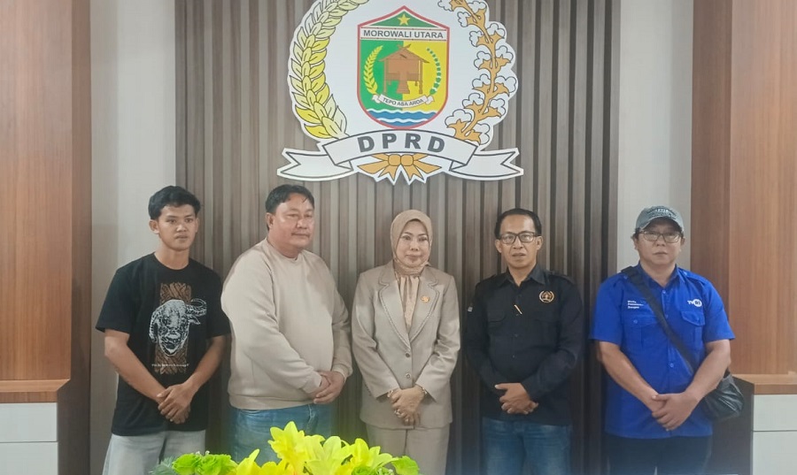Ketua DPRD Hj Warda Terima Kunjungan Silaturahmi PWI Morut pada Hari Pertama Pascalibur Lebaran