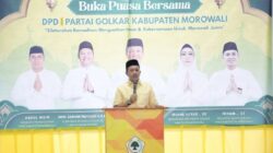 buka puasa golkar morowali jadi panggung konsolidasi politik
