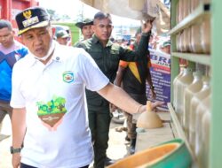 Bupati Morowali Minta Pedagang Jaga Kebersihan