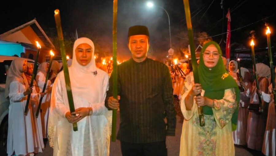 festival montunu hulu 2026 di morowali ribuan pelajar nyalakan obor kemenangan