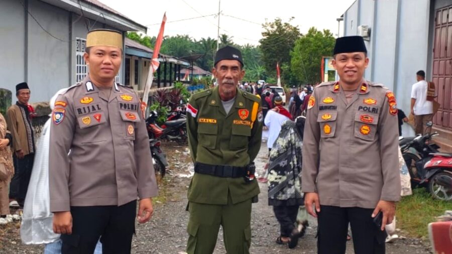 polsek witaponda kawal bupati morowali salat Id di witaponda