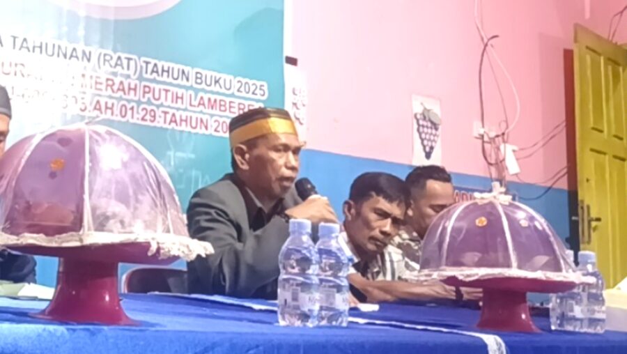 rat kdmp kelurahan lamberea kadis kop umkm morowali tekankan transparansi dan inovasi