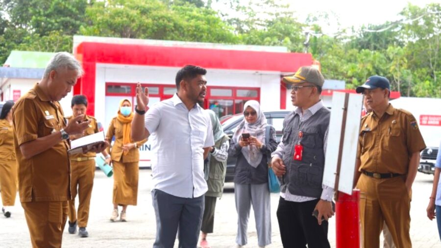 sidak lpg dan bbm di morowali harga gas melonjak tabung disita