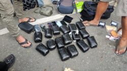 6 Kurir Sabu Ditangkap di Bandara Mutiara Palu, 16 Kg Sabu Diamankan