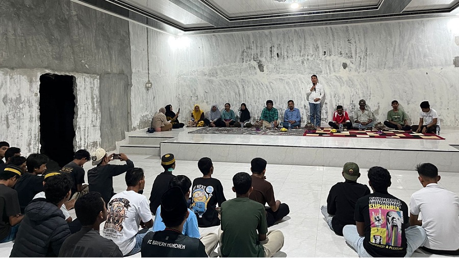 Bertemu Pemuda Kinovaro, Irwan Lapatta Aktif Rawat Silaturahmi