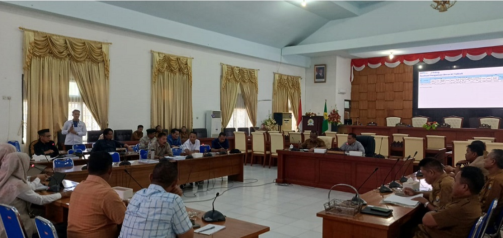 DPRD dan Bulog Tolitoli Rakor Serapan Beras Petani