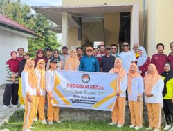 DWP Disnakertrans Halmahera Selatan Gelar Senam Sehat dan Bakti Lingkungan